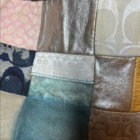 Coach Patchwork Hobo Bag in Multicolor - Picture 6 of 16